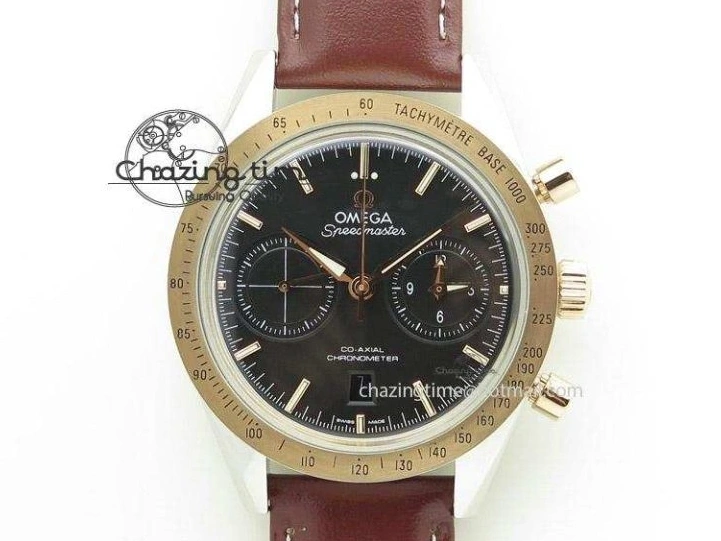 0419 Neat Constellation 131.33.41.21.03.001 SS TW Best Edition Black Dial On Gummy Strap A 7873